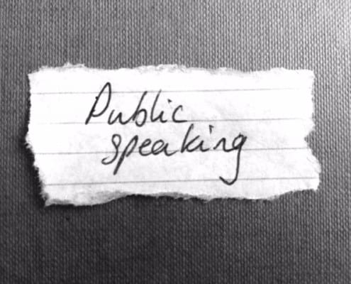 Public speaking