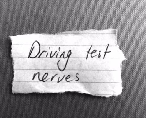 Driving test nerves